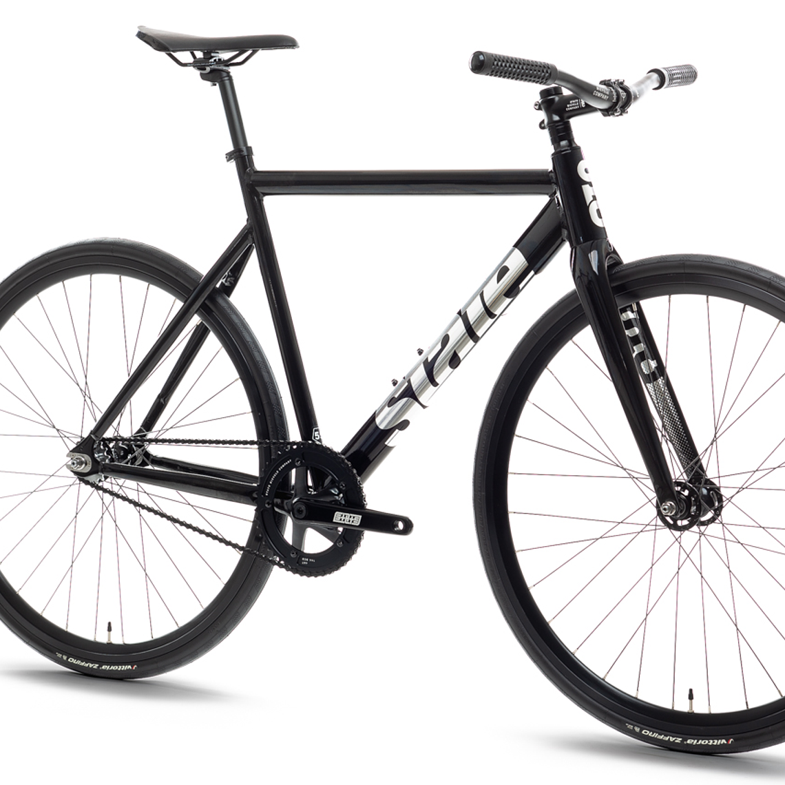 Bicicleta fixie 6061 Black Label Black Mirror - 1 velocidad  2