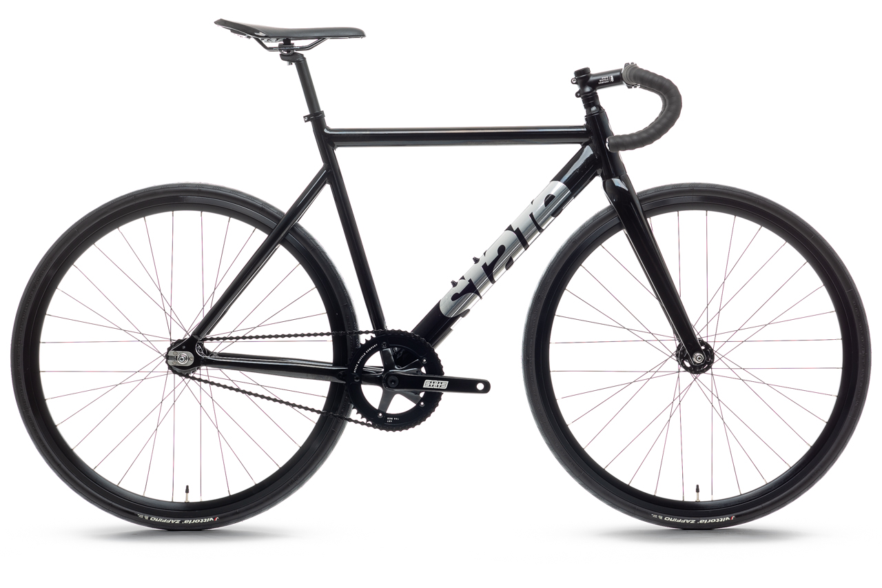 Bicicleta fixie 6061 Black Label Black Mirror - 1 velocidad  3