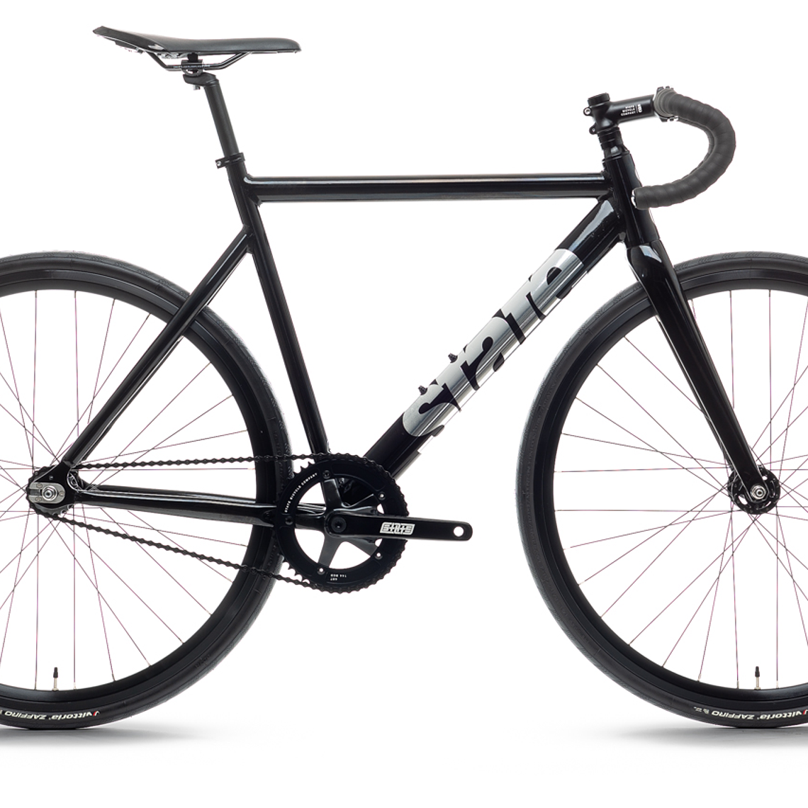 Bicicleta fixie 6061 Black Label Black Mirror - 1 velocidad  3