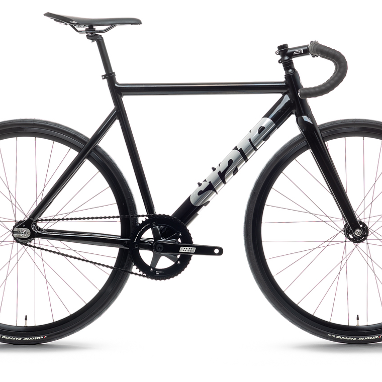 Bicicleta fixie 6061 Black Label Black Mirror - 1 velocidad  3