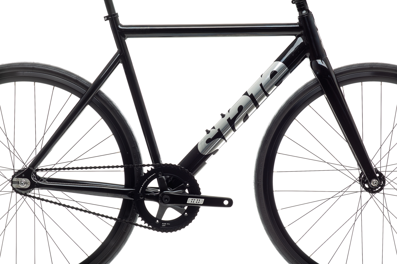 Bicicleta fixie 6061 Black Label Black Mirror - 1 velocidad  5