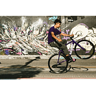 Bicicleta fixie 6061 Black Label Purple - 1 velocidad  8