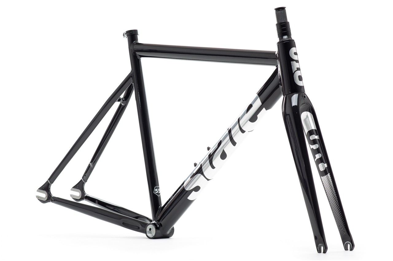Frameset 6061 Black Label fixie V3 - Black mirror 1