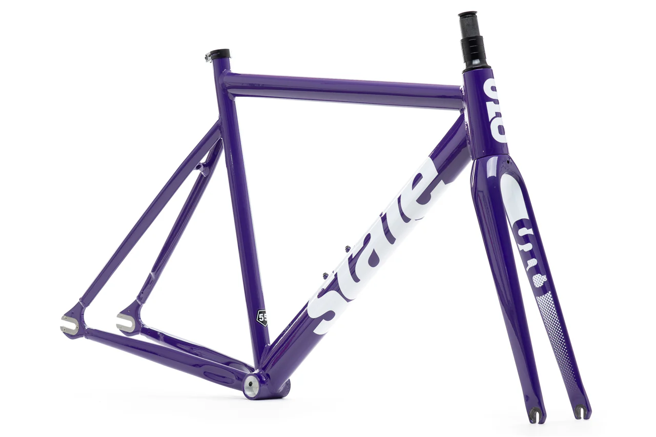 Frameset 6061 Black Label fixie V3 - Purple 1