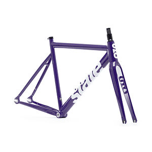 Frameset 6061 Black Label fixie V3 - Purple