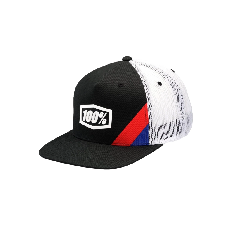 Gorro Jockey 100% Cornerstone AJ Fit Trucker Black 1