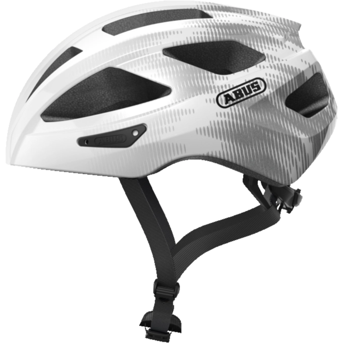 Casco Abus Macator - Blanco Plata  1