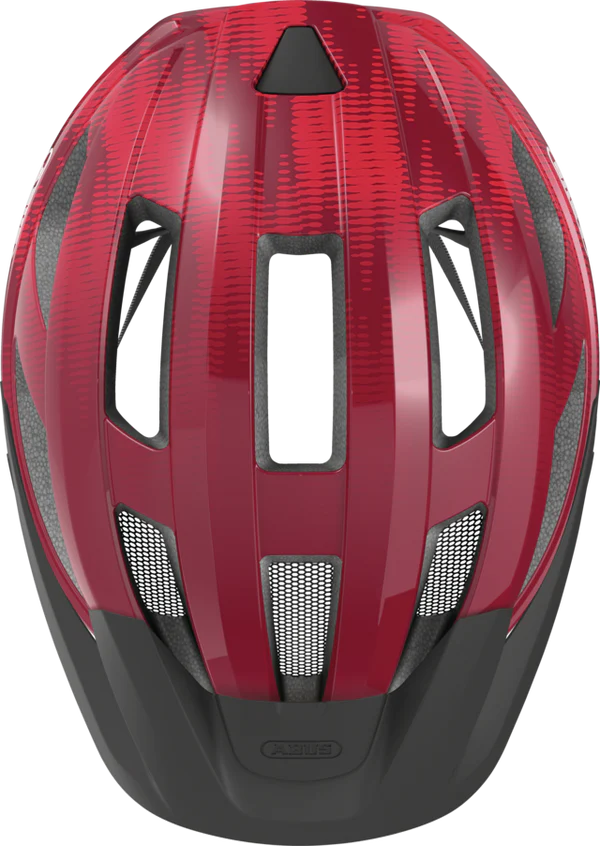 Casco Abus Macator - Rojo Burdeo  4