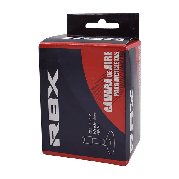 Cámara para bicicletas aro 27,5 x 1.50/2.20 con válvula francesa de 48MM 