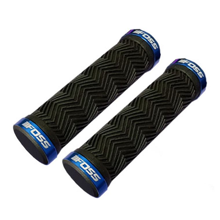 PUño Foss Doble Lock Anonizado azul negro  1