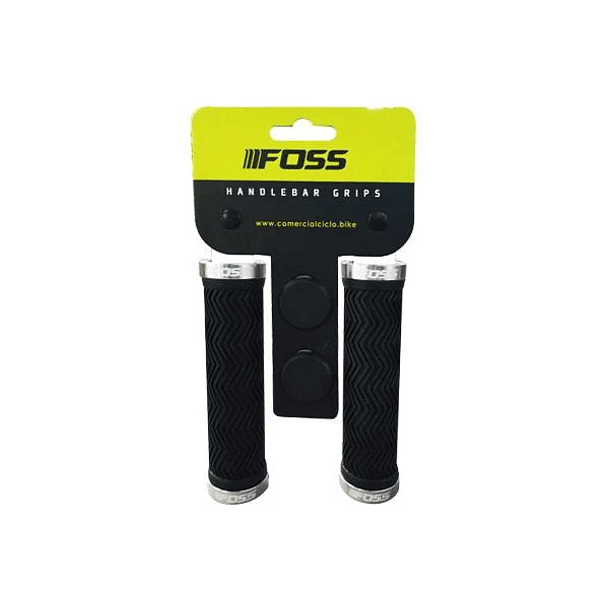 Puño Foss Doble Lock Negro Silver  