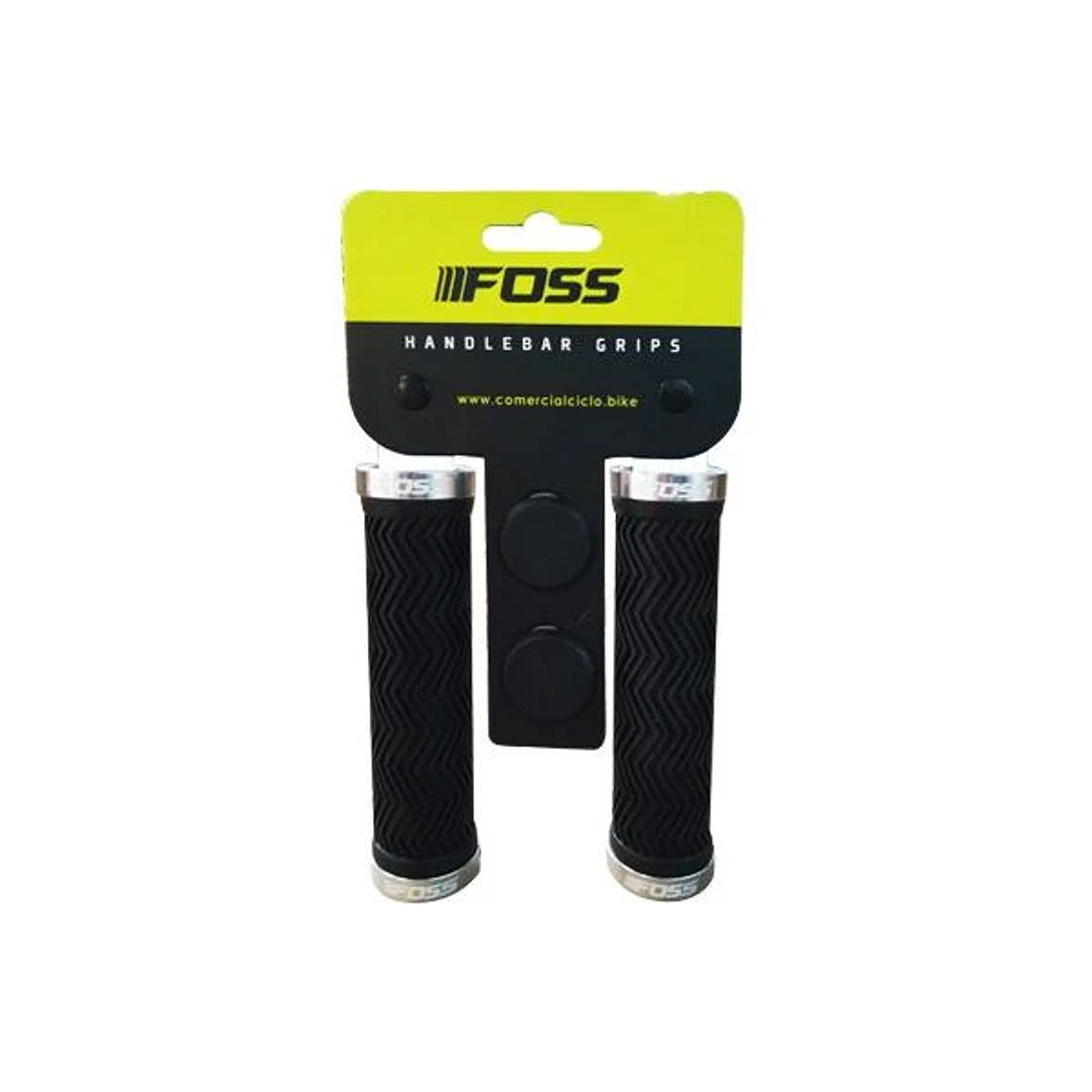 Puño Foss Doble Lock Negro Silver  1