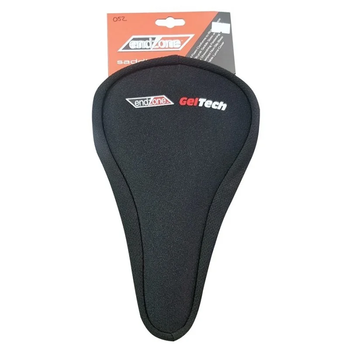 Cubre asiento MTB Velo gel sin canal - Negro  1