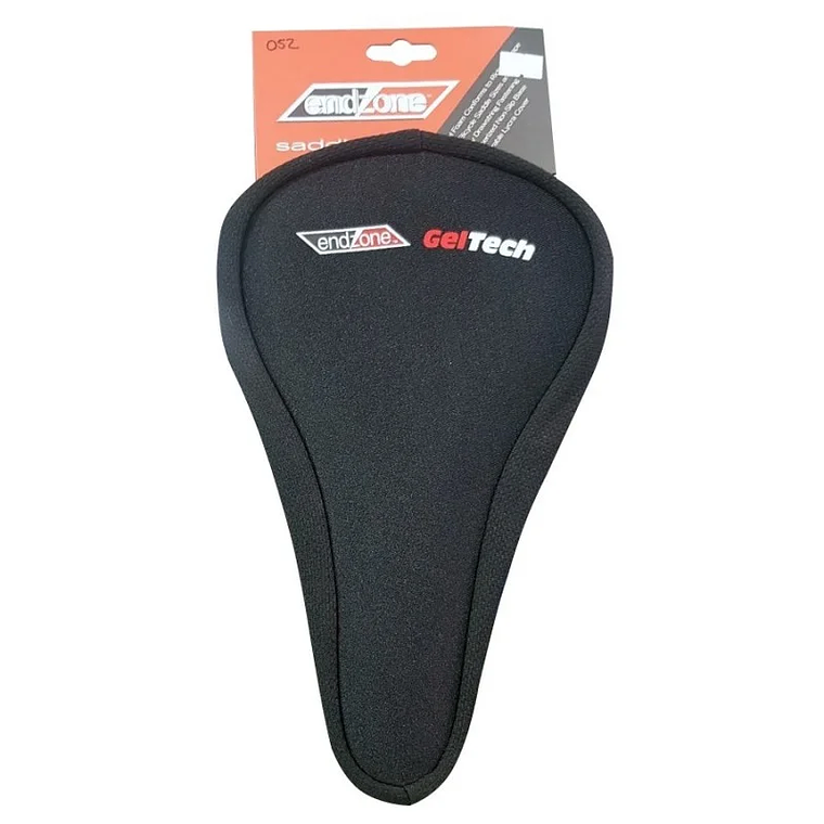 Cubre asiento MTB Velo gel sin canal - Negro  1