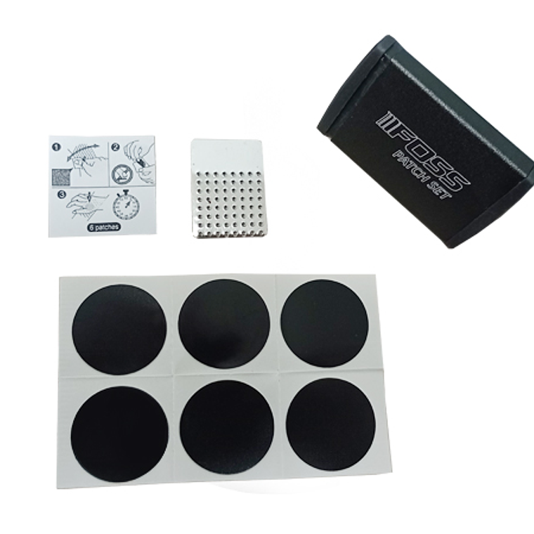 Parches Foss Glueless 6un 1