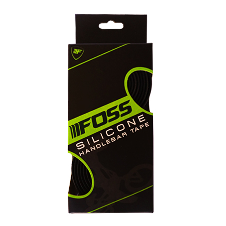 Cinta  de Manubrio FOSS, SILICONA, Black  2