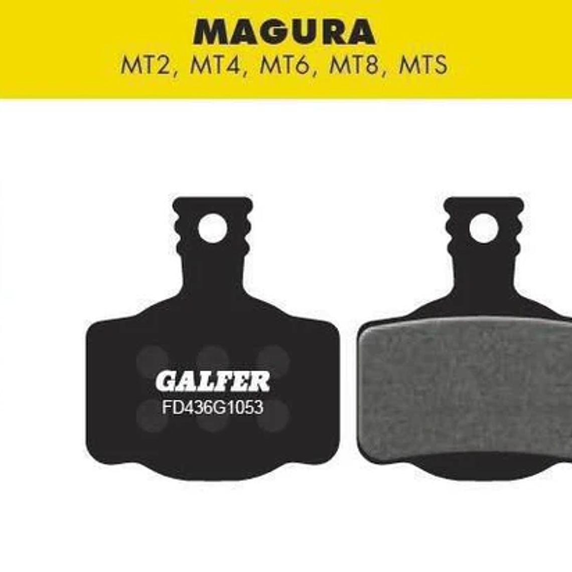 Pastillas Galfer Magura MT2, MT4, MT6, MT8, MTS  1