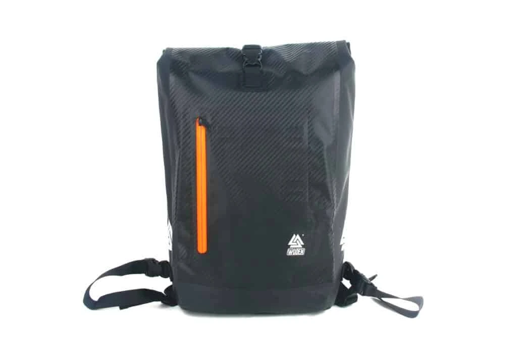 Mochila y Alforja impermeable Woden - Negra - 13L 1