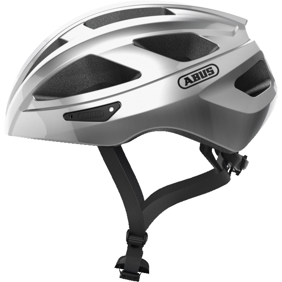 Casco Abus Macator Plata Brillante  1