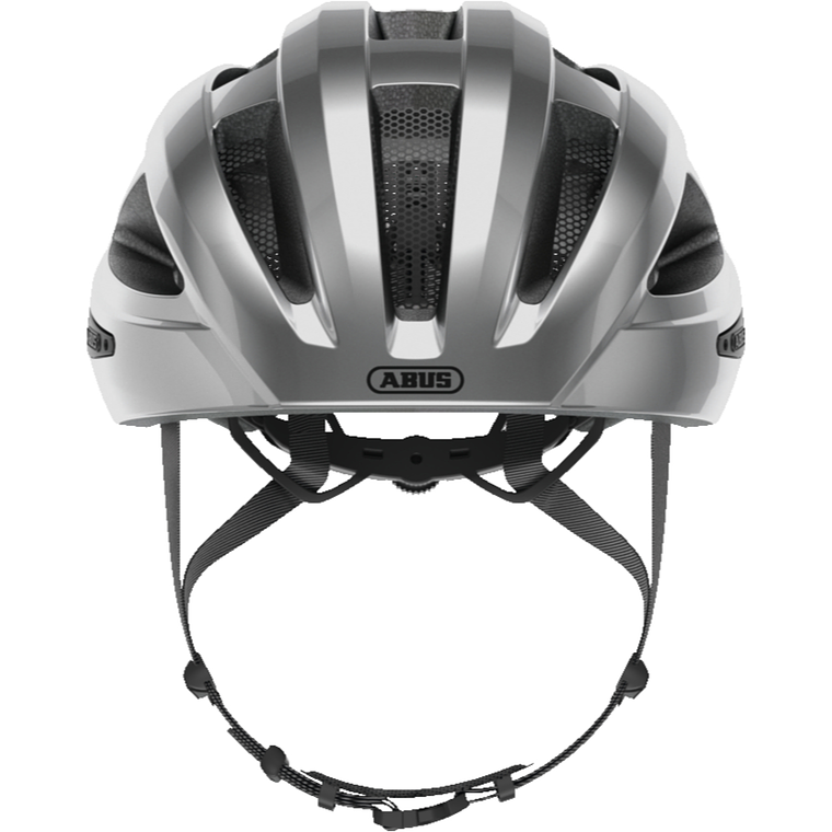 Casco Abus Macator Plata Brillante  2