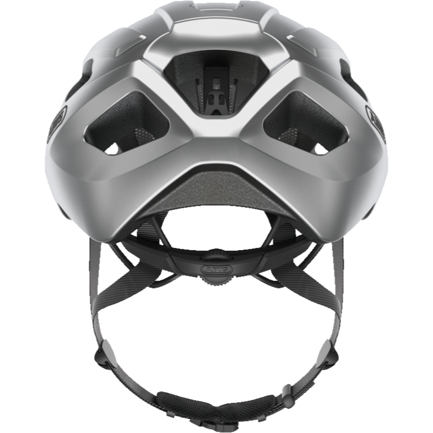 Casco Abus Macator Plata Brillante  4