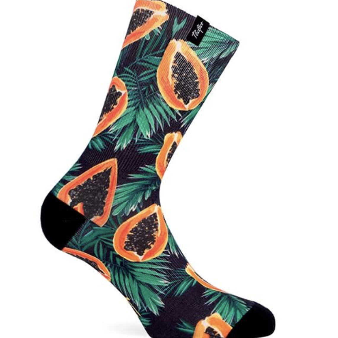 Medias estampadas Pacific -  Papaya 2