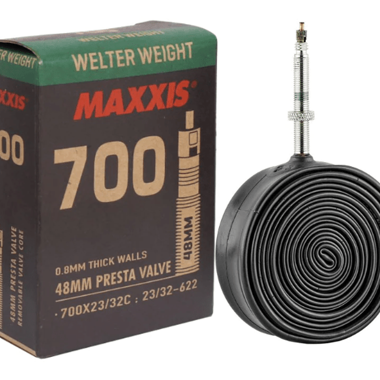 Camara Maxxis 700x23/32c V/Presta 48mm  1