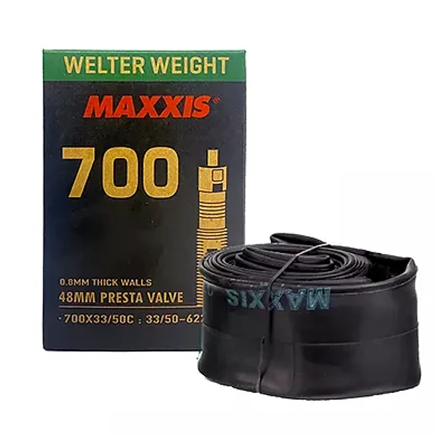 Camara Maxxis 700x33/50c V/Presta 60mm  1