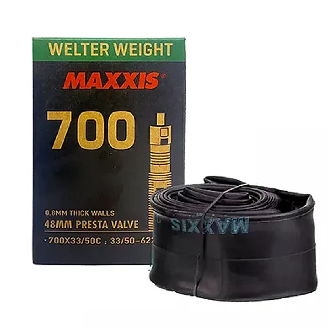 Camara Maxxis 700x33/50c V/Presta 60mm  1