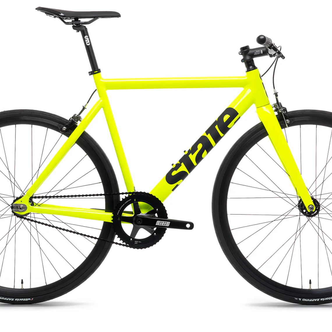 Bicicleta fixie 6061 Black Label V3 Volt - 1 velocidad  1