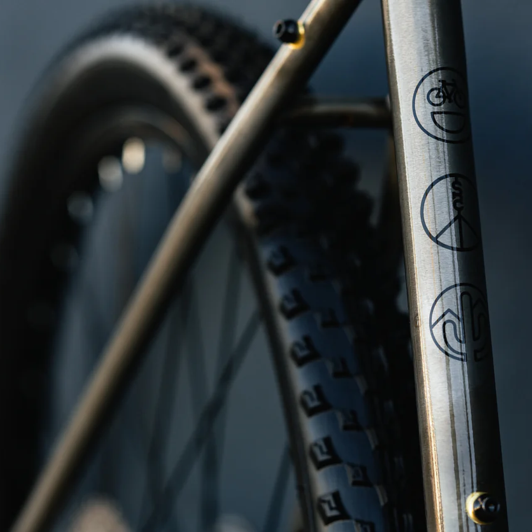 Bicicleta gravel 4130 All Road Raw - 12 velocidades/ UDH  10