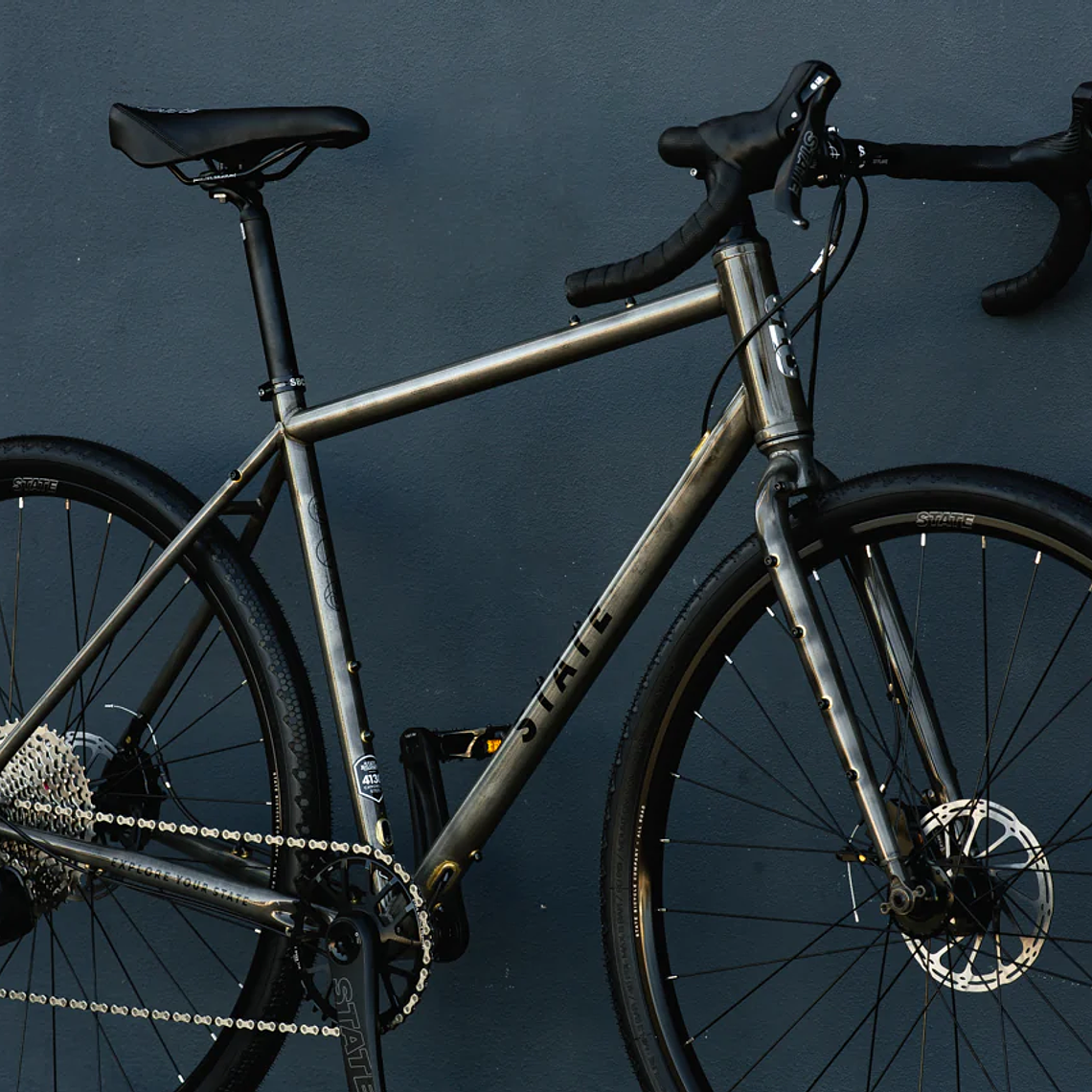 Bicicleta gravel 4130 All Road Raw - 12 velocidades/ UDH  13