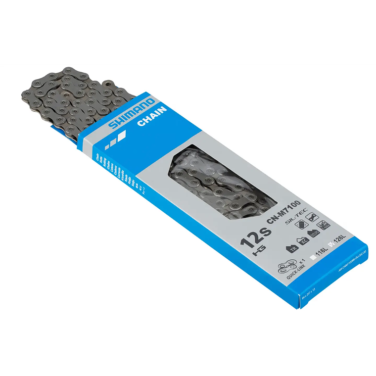 CADENA SHIMANO 12V CN-M7100 DEORE 126 LINK 1