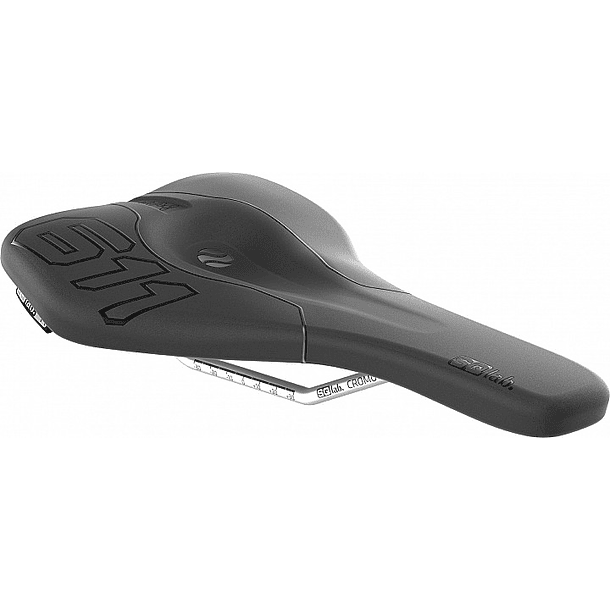 Sillín SQLAB 611 Ergowave CrMo 900 black SS23 -14cm 