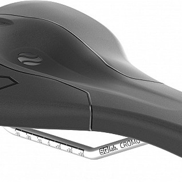 Sillín SQLAB 611 Ergowave CrMo 900 black SS23 -14cm 1