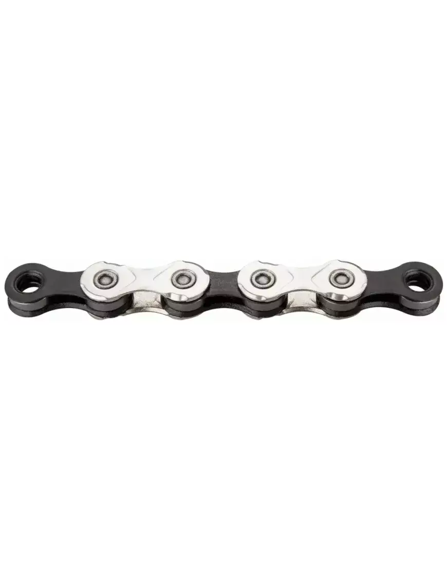 Cadena Kmc X12 Silver, negro 1/2x11/128x126L 2