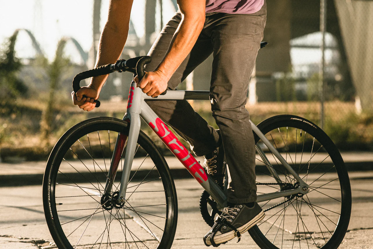 Bicicleta fixie 6061 Black Label Pigeon - 1 velocidad (Drop bar) 13