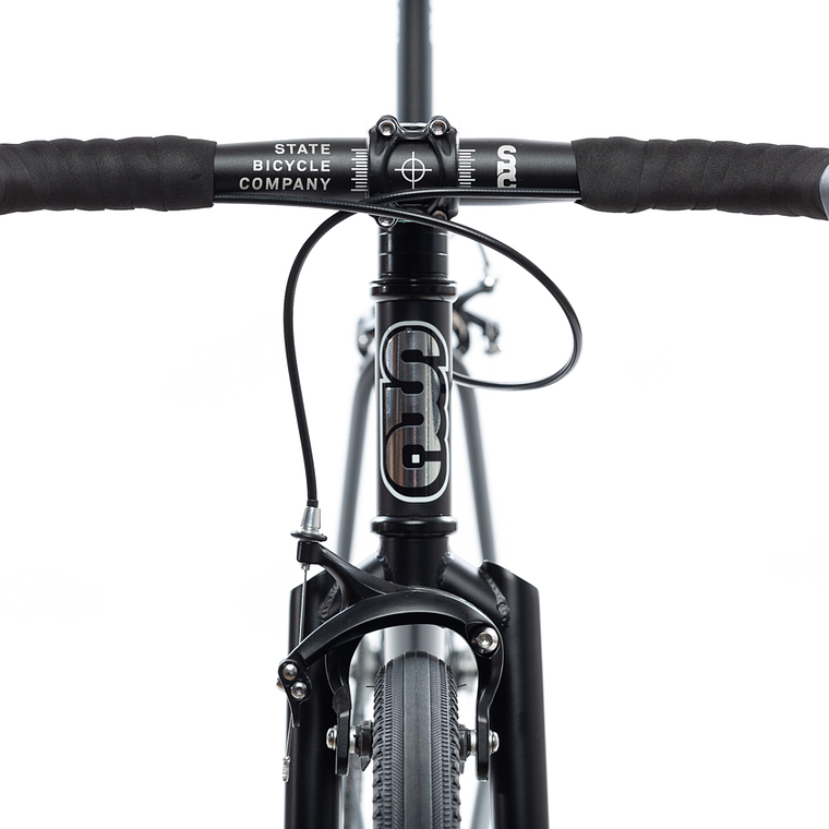 Bicicleta tracklocross 4130 Chromoly Black Mirror - Fijo y libre- Drop Bar 2