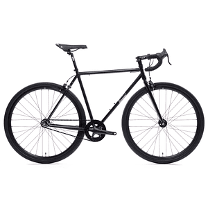 Bicicleta tracklocross 4130 Chromoly Black Mirror - Fijo y libre- Drop Bar