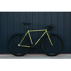 Bicicleta tracklocross 4130 Chromoly Matte Olive - Fijo y libre- Drop Bar 16