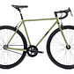 Bicicleta tracklocross 4130 Chromoly Matte Olive - Fijo y libre- Drop Bar - Miniatura 1