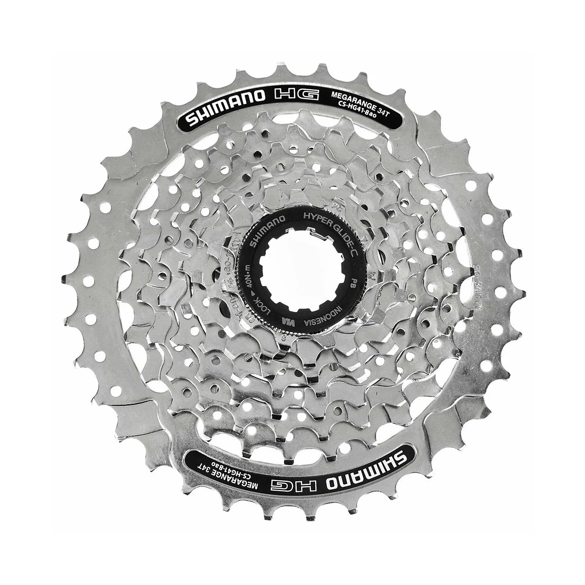 Piñon Shimano Acera Cassette 8V 11-34T CS-HG41 1
