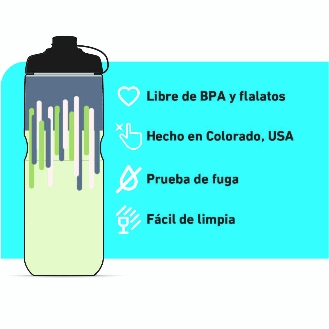 Caramagiola Polar Bottle Breakaway Muck Insulated - Moss/Desert - 600ml 2