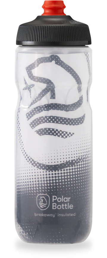 Caramagiola Polar Bottle Breakaway Insulated - Big Bear White/Charcoal - 600ml 1