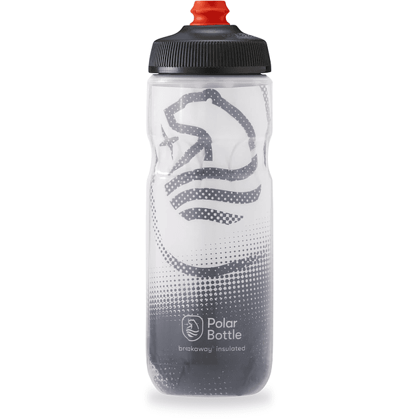 Caramagiola Polar Bottle Breakaway Insulated - Big Bear White/Charcoal - 600ml 1