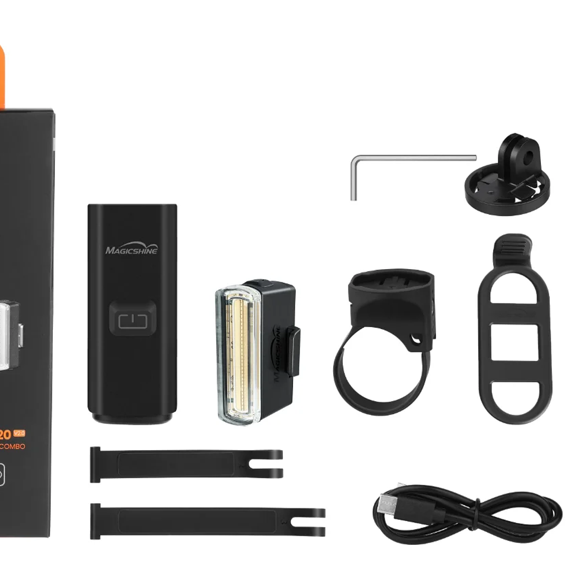 Set Luz Magicshine Allty400 + Seeme 20 V2.0  2