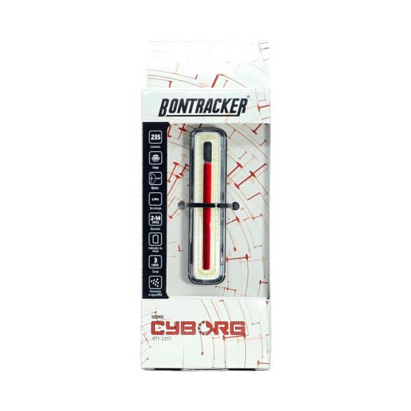 Luz trasera BonTracker Cyborg - 235lm  2