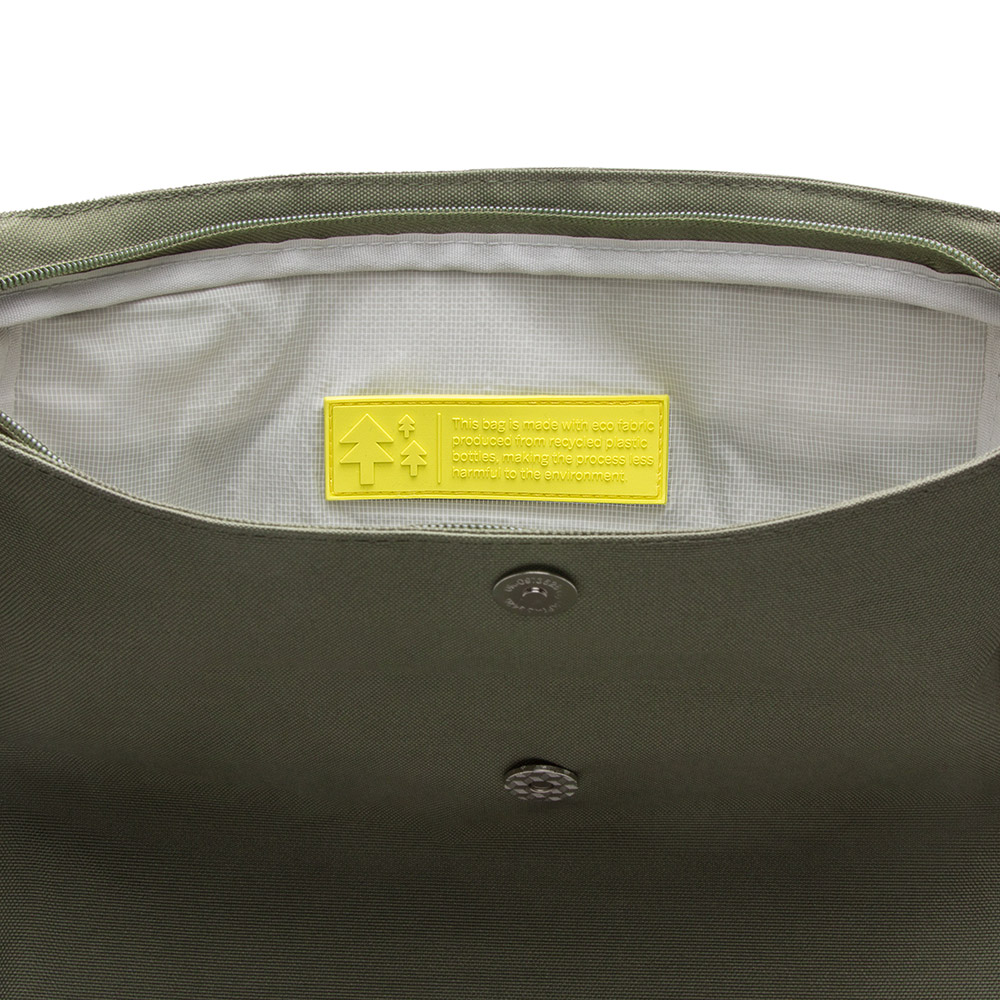 Mochila Rolltop Lefrik 15L - Verde oliva 6