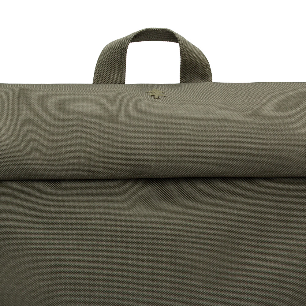 Mochila Rolltop Lefrik 15L - Verde oliva 10