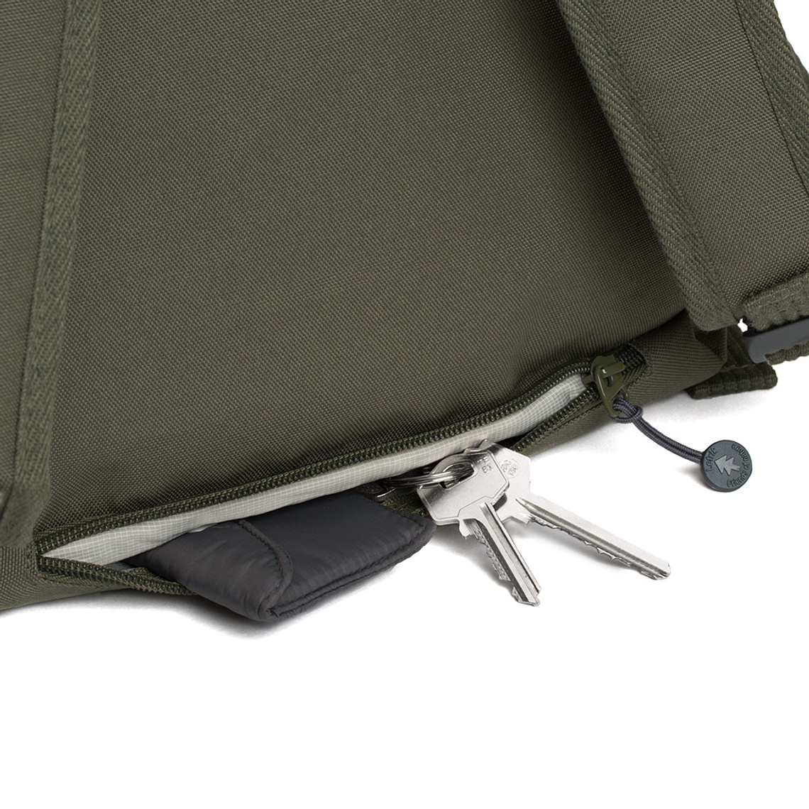 Mochila Rolltop Lefrik 15L - Verde oliva 13